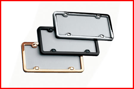 Ital Die Cast Metal License Plate Frame - Image 4