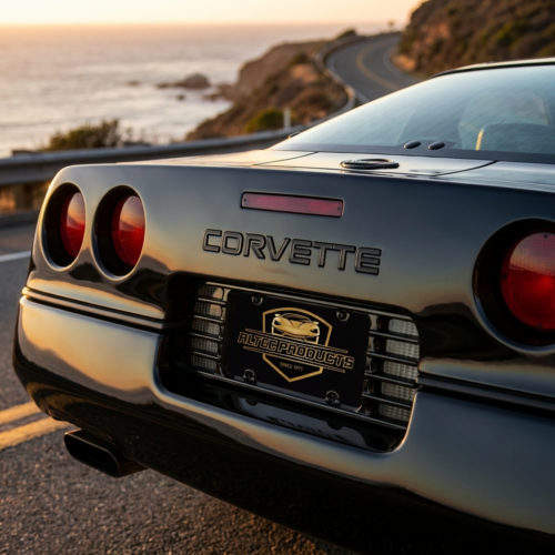 CORVETTE C4 PHANTOM REAR LICENSE FRAME