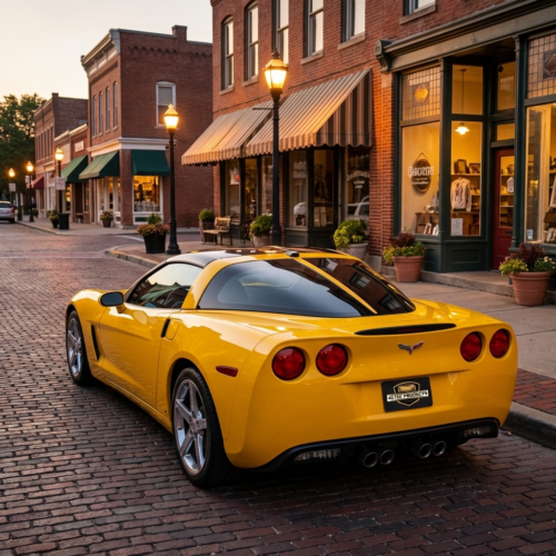 CORVETTE C6 REAR SPLIT WINDOW TRIM