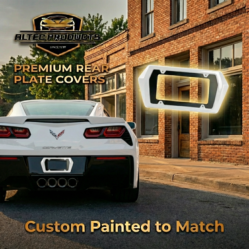 C7 Boomerang License Plate Frame - Image 5