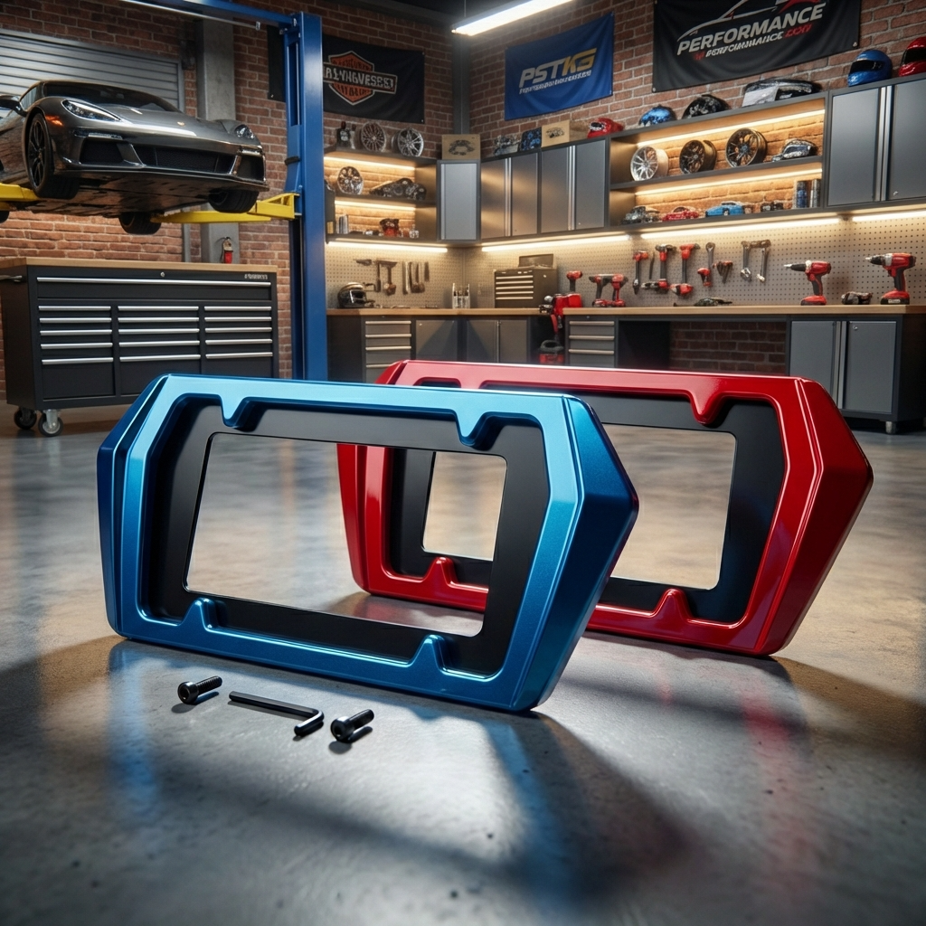 C8 Corvette Boomerang Rear License Frame - Image 7