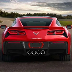 C7 Boomerang License Plate Frame