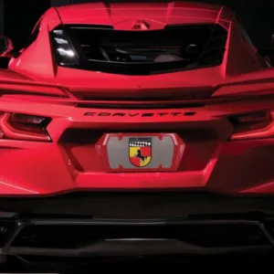 C8 Corvette Boomerang Rear License Frame