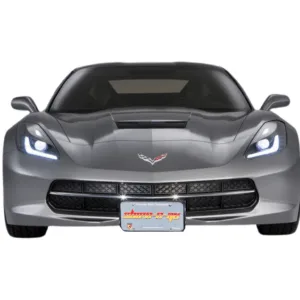 C7 Show-N-Go Front License Plate