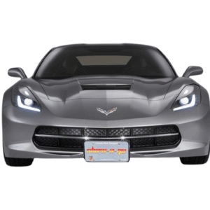 C7 Show-N-Go Front License Plate