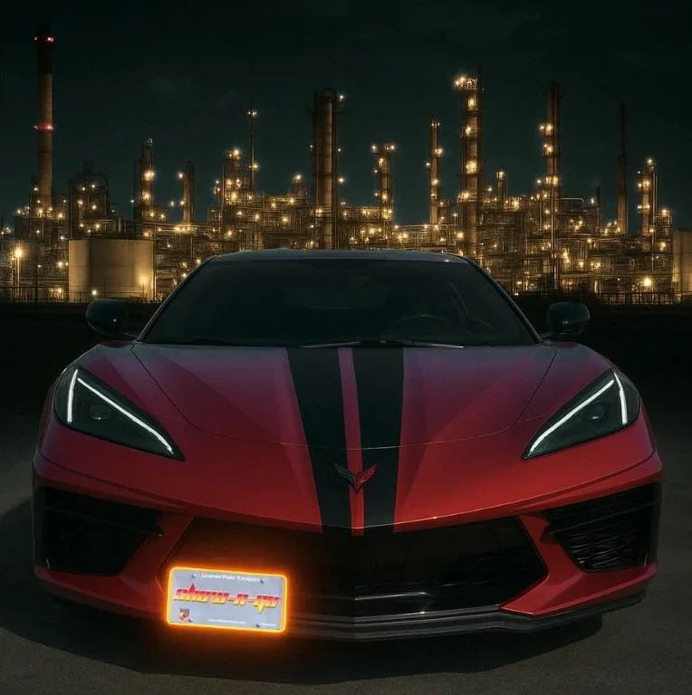 Universal Show-N-Go Manual Front License Plate - Image 2