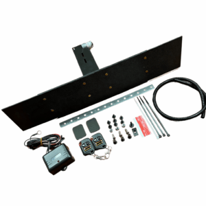 Euro Edition Show-N-Go Powered Front License Frame