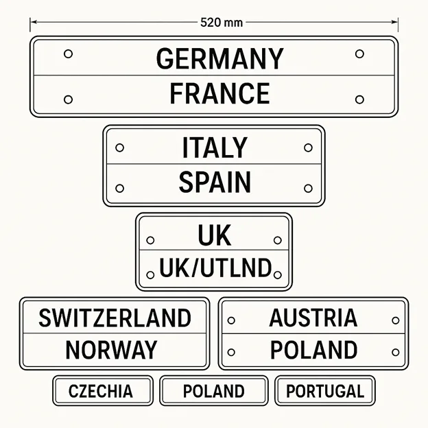 Euro Edition Show-N-Go Powered Front License Plate Frame - Image 3