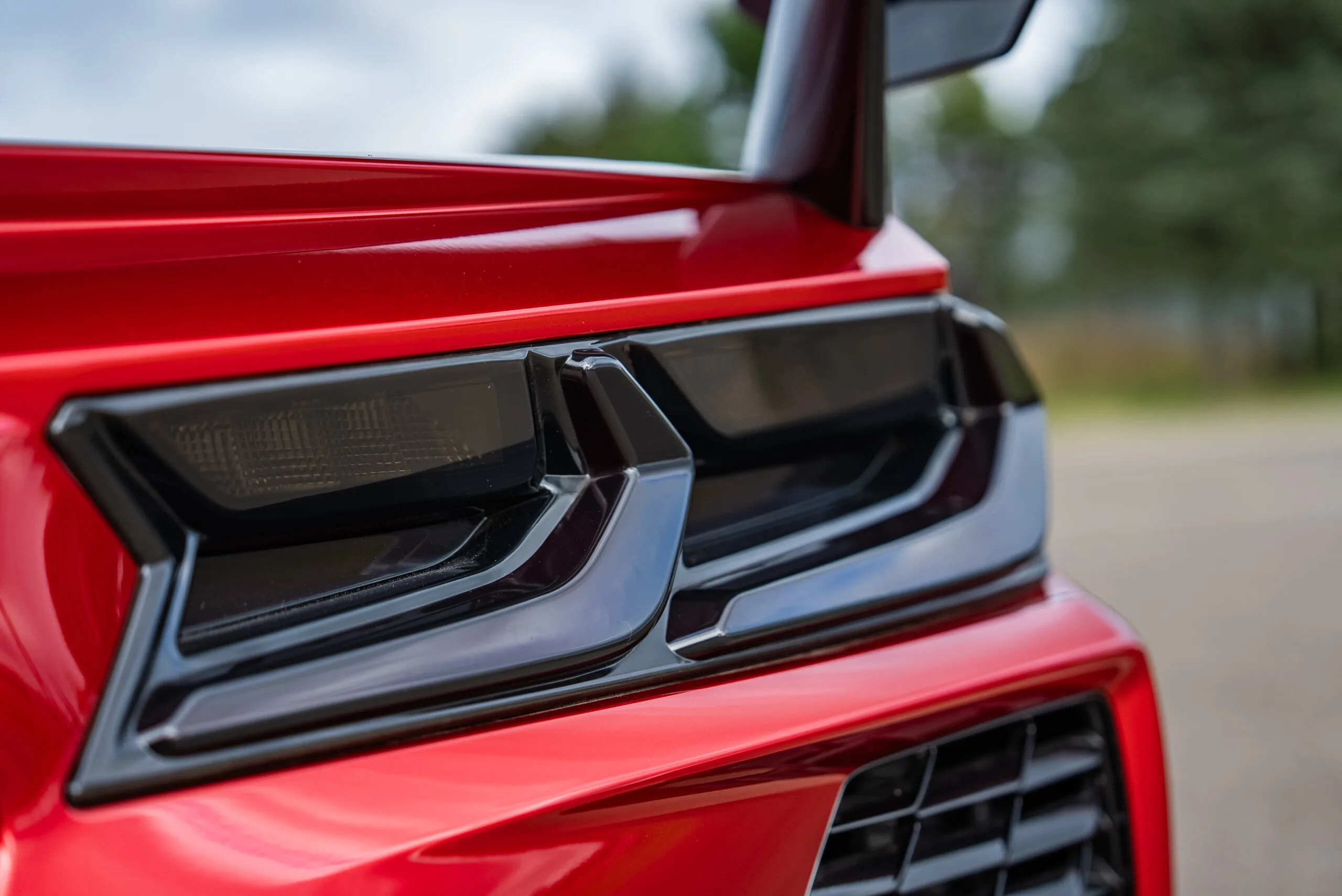 Corvette C8 Black/Smoke Tail Light Covers