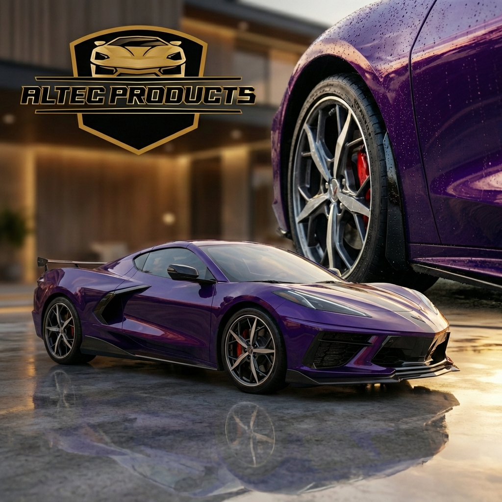 Corvette C8 Custom Molded Splash Guards - Image 2