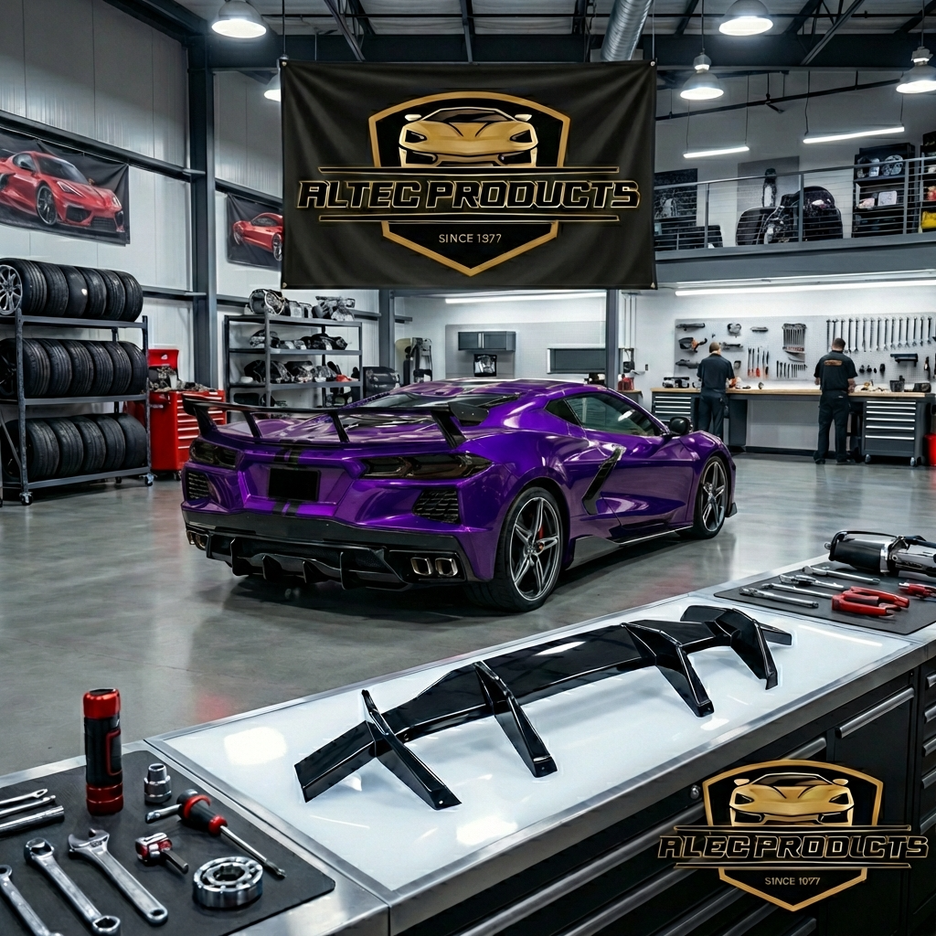 Corvette C8 Rear Diffuser - Image 5