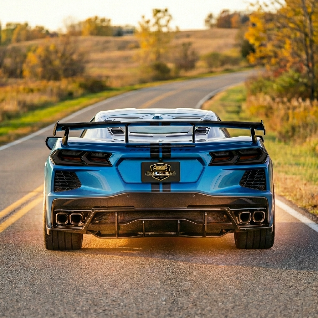 Corvette C8 Rear Diffuser - Image 4