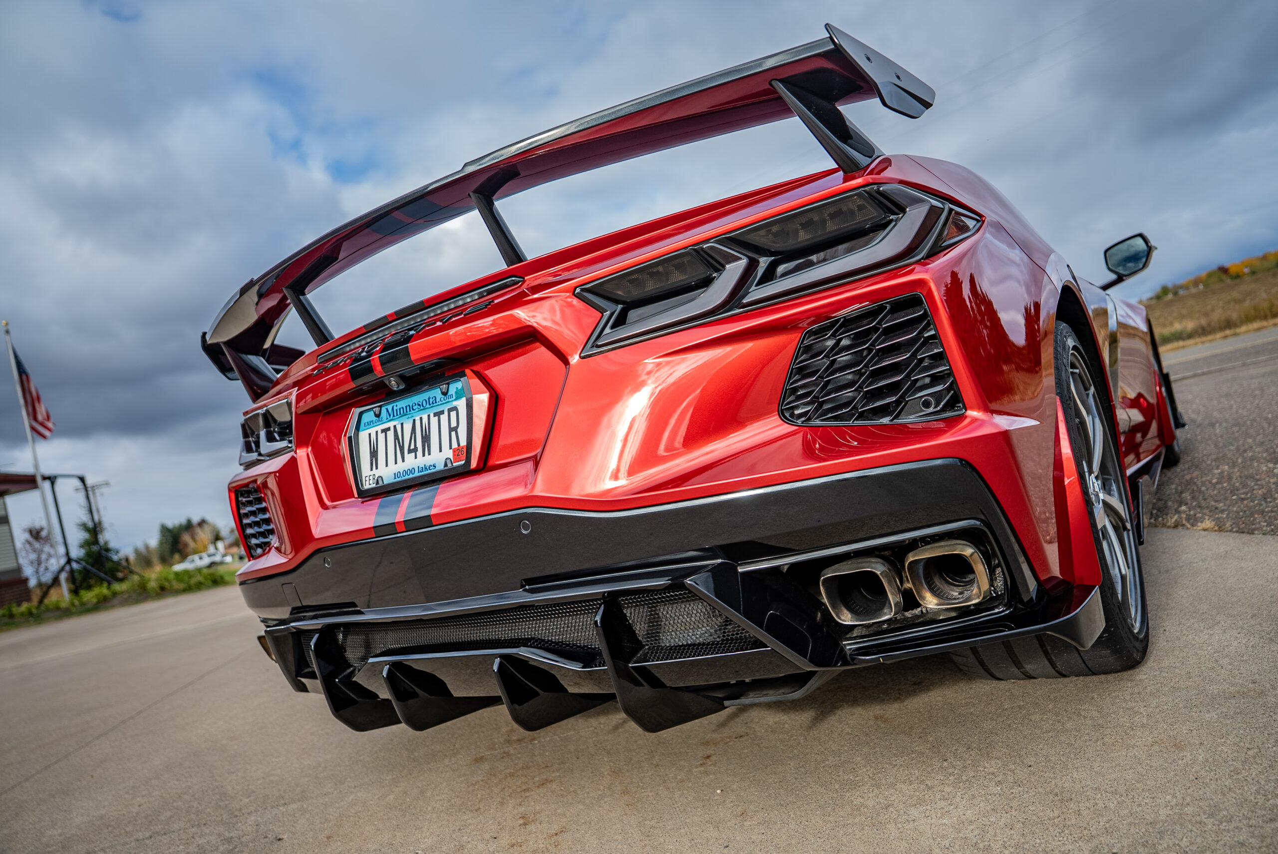 Corvette C8 Rear Diffuser - Image 2