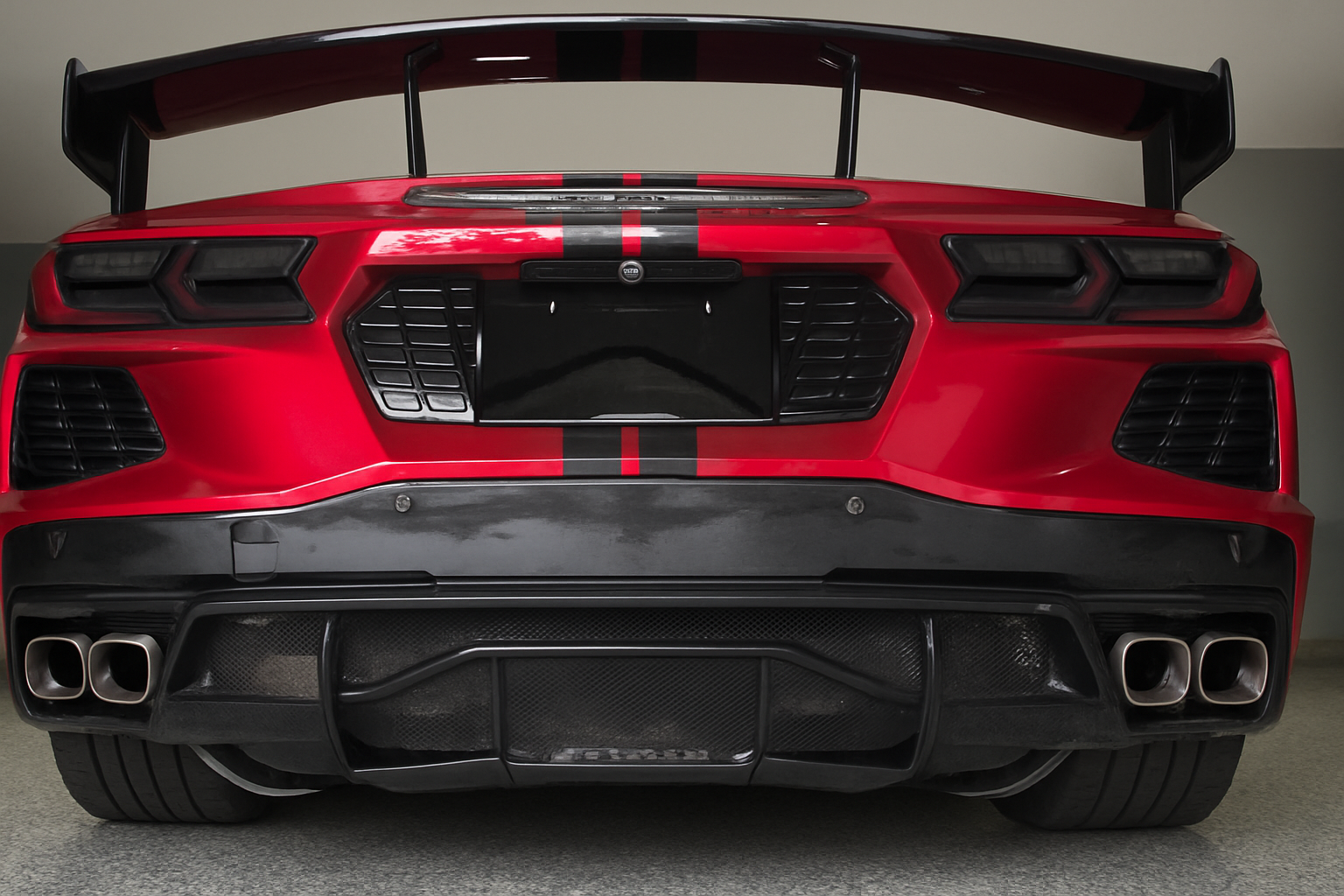 Corvette C8 Full Fill License Frame - Image 2