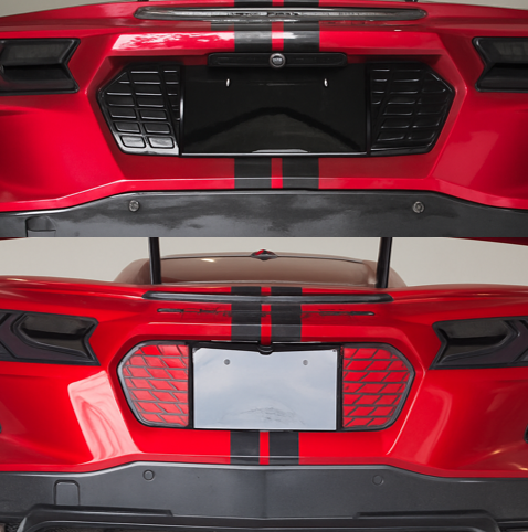 Corvette C8 Full Fill License Frame