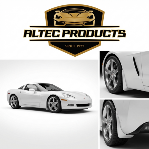 CORVETTE C6 SPLASH GUARDS FRONT