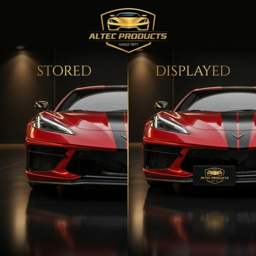 Corvette C8 Z51 Show-N-Go Front License Plate (Model Specific)