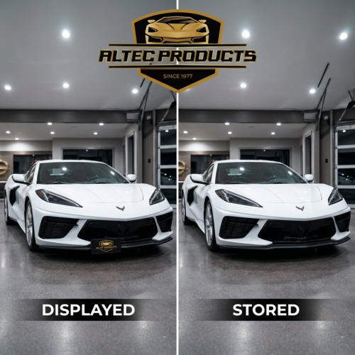 Corvette C8 Stingray Show-N-Go Front License Plate (Model Specific)