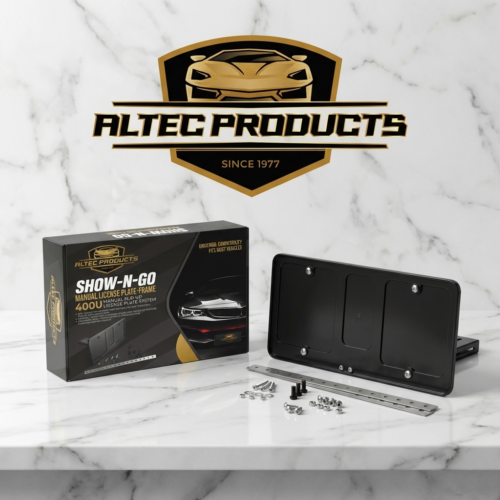 Altec Universal Show & Go Manual Retractable License Plate System